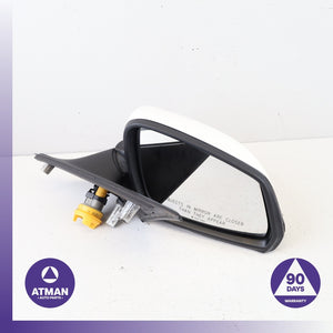 14-16 BMW F10 535i Right Rear View Door Mirror w/ Blind Spot &amp; Camera OEM 96k