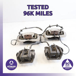 11-16 BMW F10 535i Hybrid5 Front &amp; Rear Brake Caliper Set 34116792689 OEM