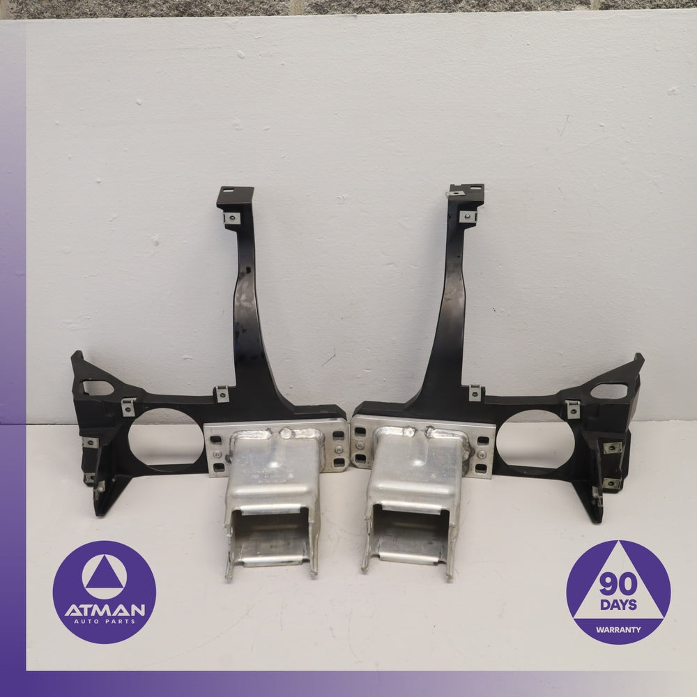 04-10 BMW E64 650i 645Ci Front Bumper Reinforcement Shock Bar Bracket Set OEM