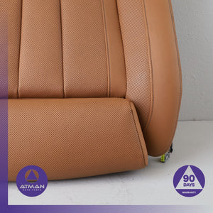 19-23 BMW G05 X5 X6 X7 Front Right Passenger Lower Seat Cushion Brown OEM 55K