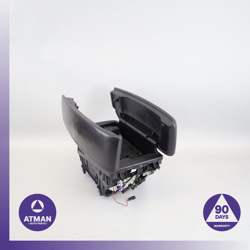 14-18 BMW F15 X5 Front Center Console Armrest Arm Rest Black 51169281632 OEM