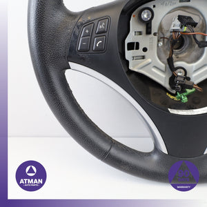 BMW E82 128i 135i Sport Steering Wheel Black w/ Switch 32306795570 OEM