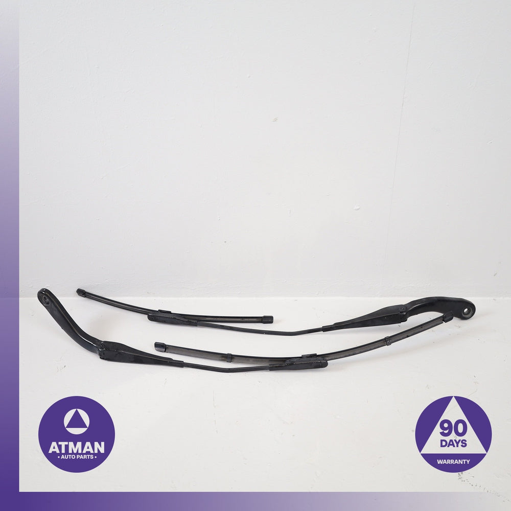 BMW F30 320i Front Windshield Wiper Washer Arm Set OEM