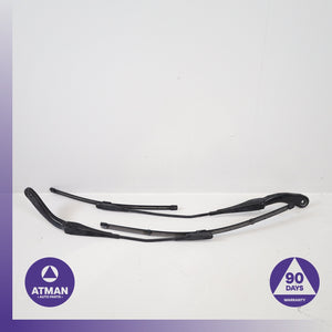 BMW F30 320i Front Windshield Wiper Washer Arm Set OEM