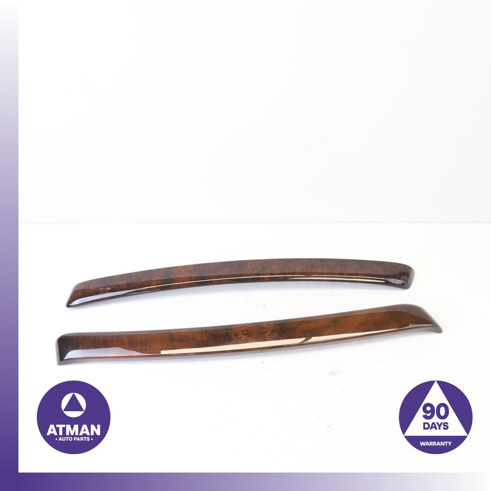 BMW E93 328i 335i Rear Left &amp; Right Panel Trim Wood Set OEM