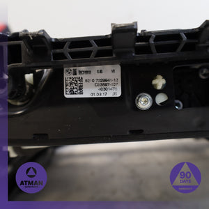 14-19 BMW F15 X5 X6 535i Front Left Seat Base Track Frame Rail w/ Motors OEM