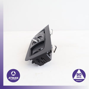 12-18 BMW F30 328i 335i M3 Headlight Fog Light Switch Control Module w/ Trim OEM