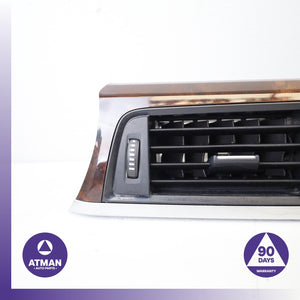 12-17 BMW F30 320i 328i GT 428i Front Central Air Vent Grille w/ Trim OEM