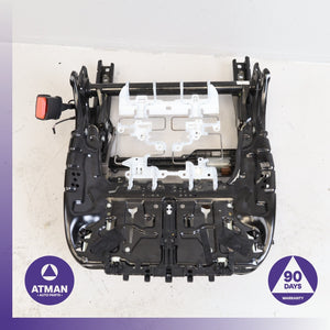 14-19 BMW F15 X5 X6 535i Front Left Seat Base Track Frame Rail w/ Motors OEM