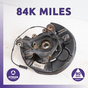 BMW F30 330e 330i Rear Right Spindle Knuckle Hub w/ Shield OEM 84k
