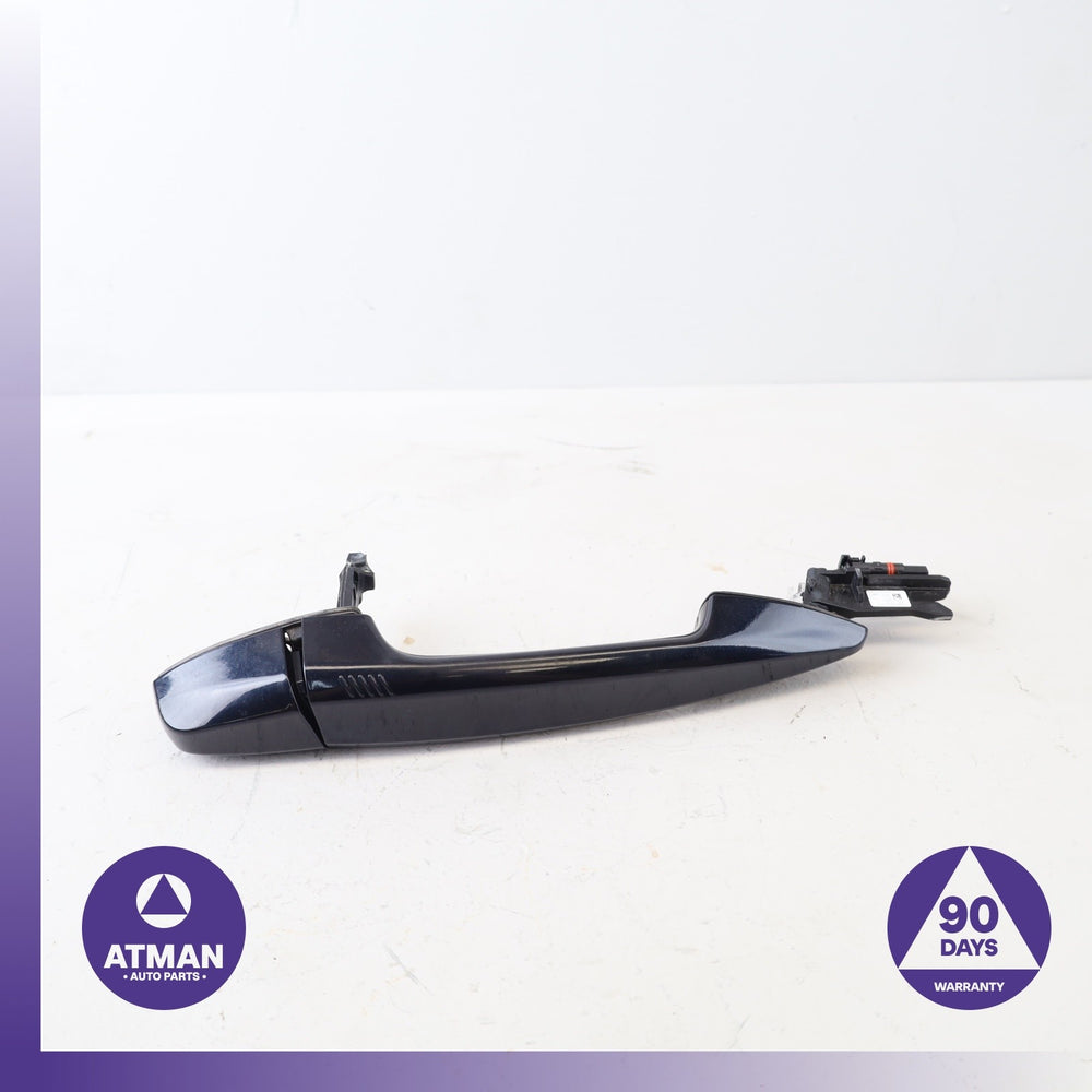 BMW F16 X6 Front or Rear Right Exterior Door Handle w/ Keyless Go Black OEM