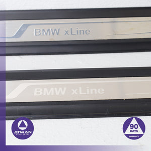 11-18 BMW F25 X3 X4 Front Door Sill Trim Entry Set 51477354251 OEM — photo 6