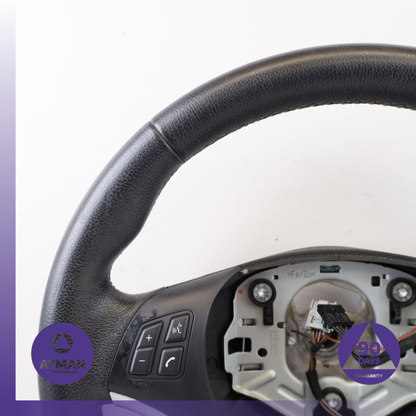 BMW E82 128i 135i Sport Steering Wheel Black w/ Switch 32306795570 OEM