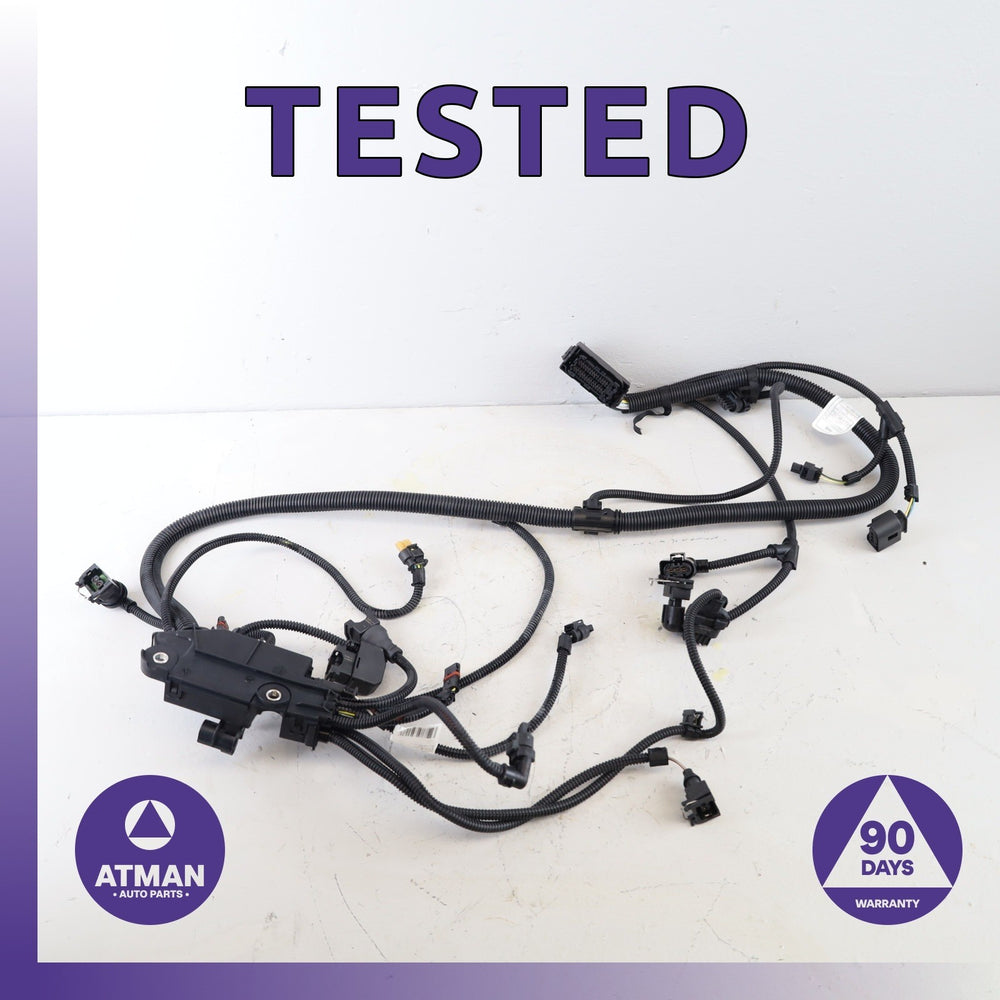 BMW F15 X5 Engine Motor Wire Wiring Harness 7585027 OEM