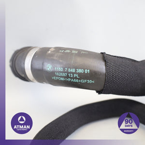 BMW F86 X6M S63 4.4L V8 Engine Radiator Coolant Hose OEM