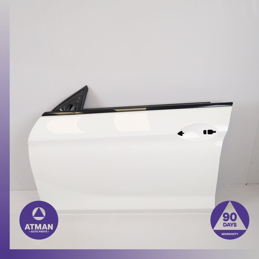 13-19 F06 640i M6 Front Left Driver Side Door Shell Panel White 41517294991 OEM