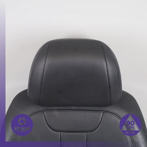 14-18 BMW F15 X5 Front Right Side Top Upper Seat Cushion w/ Headrest Black OEM