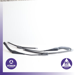 BMW F30 328i 320i Front Windshield Wiper Washer Arm Set OEM