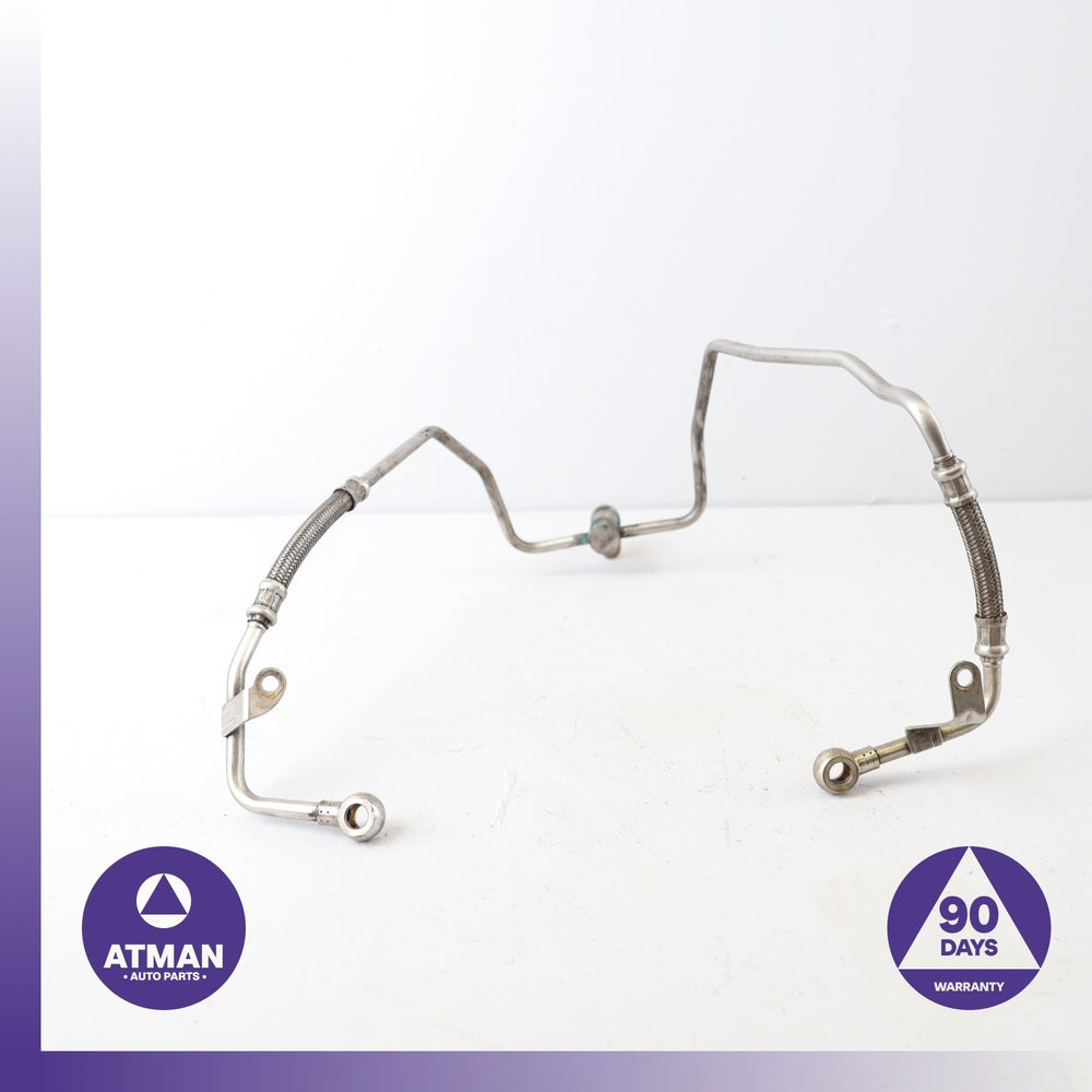 13-19 BMW F06 M6 650i 550i 4.4L V8 Engine Turbocharger Oil Feed Line OEM