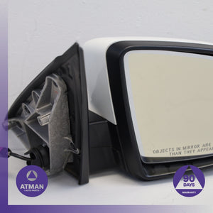 10-13 BMW E70 X5M M-Sport Right Side Rear View Door Mirror w/ Camera White OEM