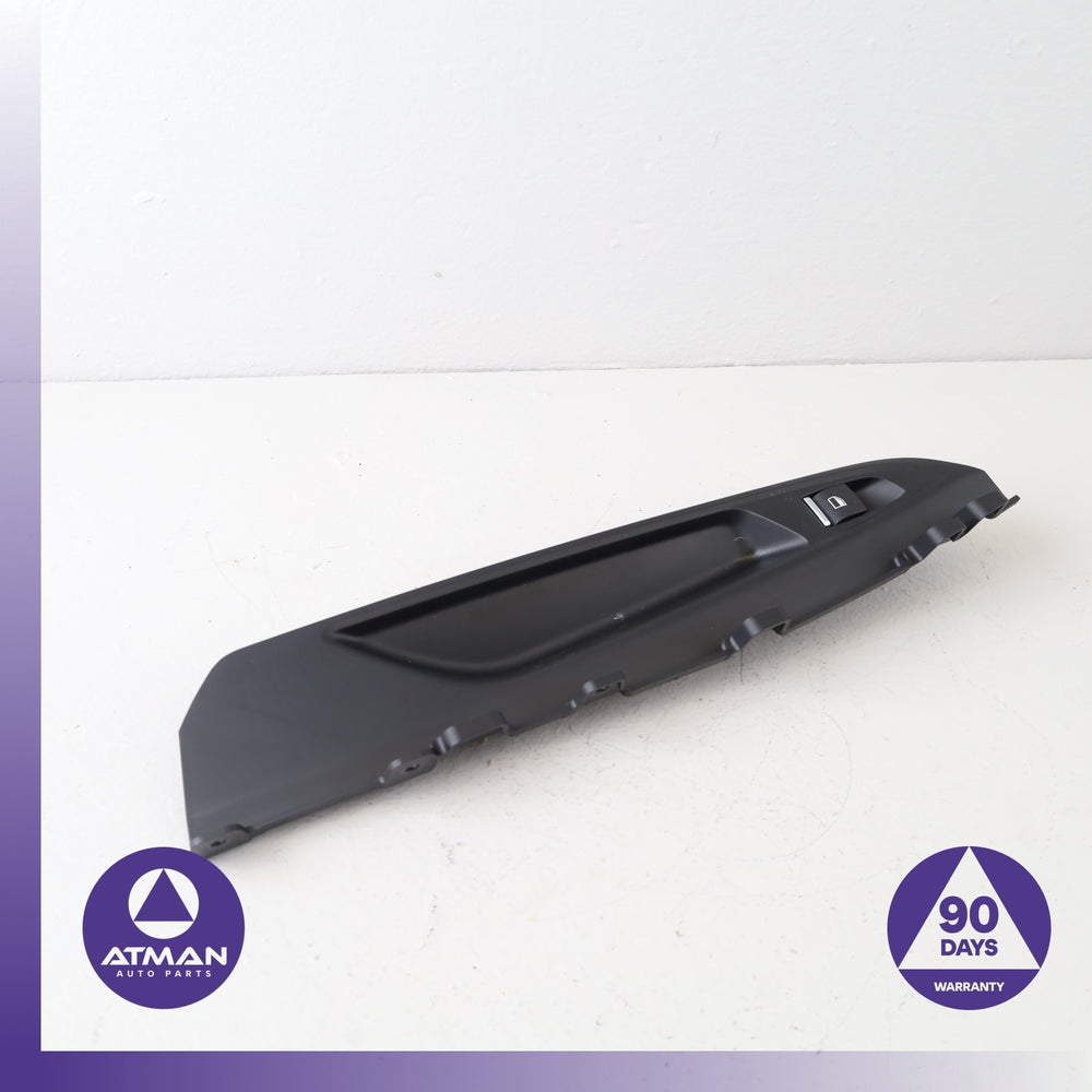 BMW F16 X6 X5 Front Right Passenger Door Window Regulator Switch w/ Trim OEM