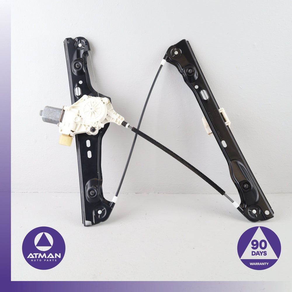 BMW E90 328i 335i Front Left Side Window Regulator w/ Motor OEM