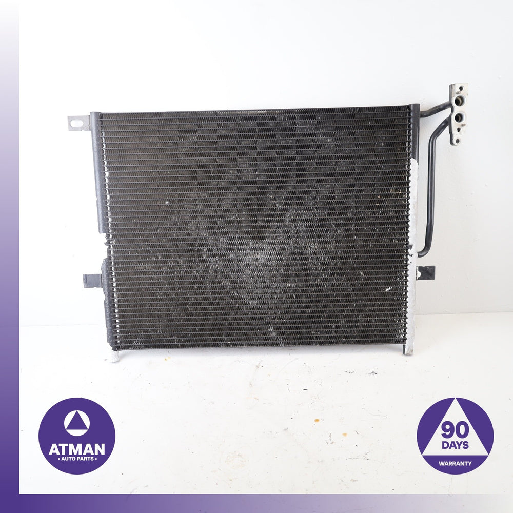 BMW E46 325Ci 320i 330i A/C AC Air Conditioning Condenser w/ Line OEM
