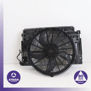 00-06 BMW E53 X5 Engine Radiator Auxiliary Cooling Fan Motor Blade w/ Shroud OEM