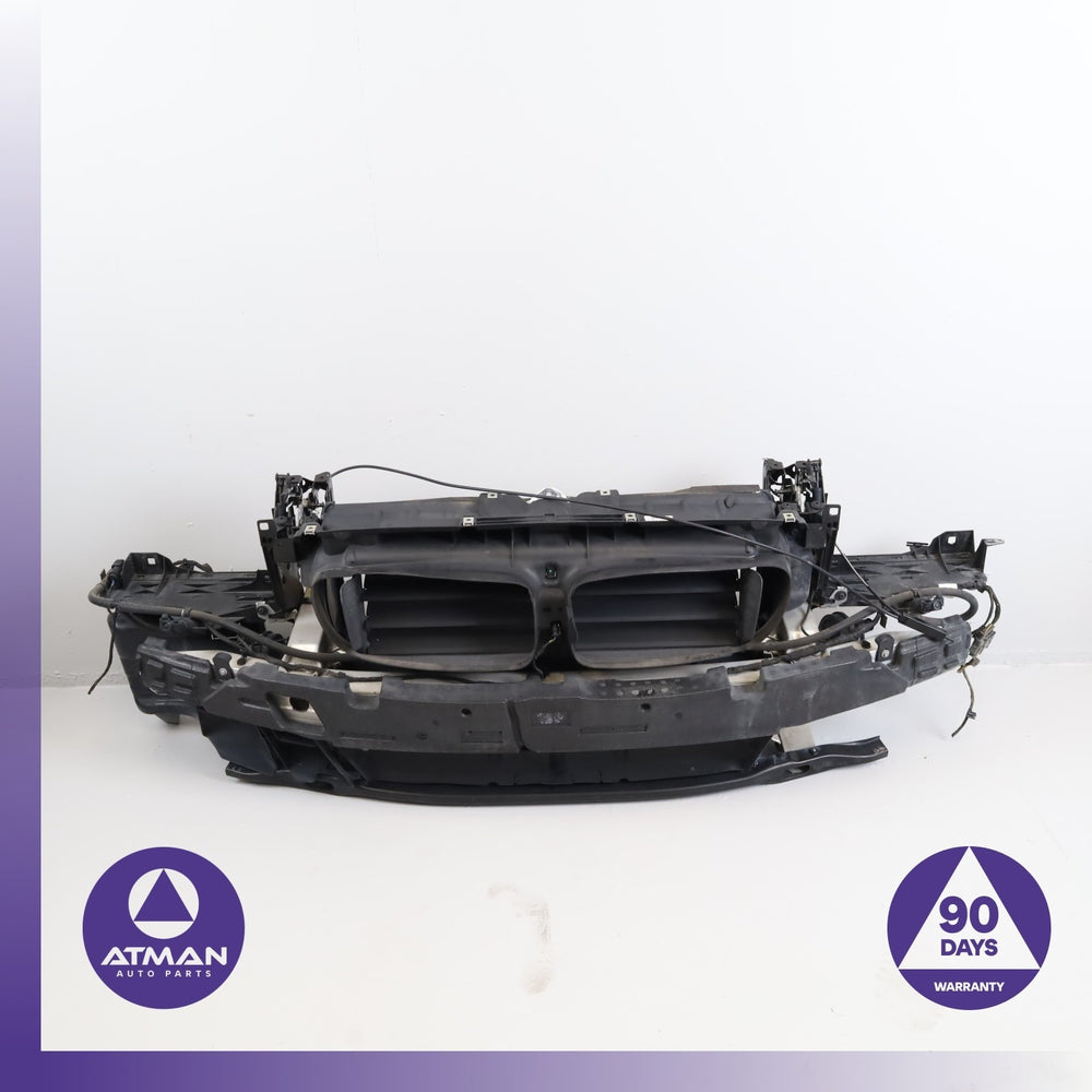 14-16 BMW F10 528i Radiator Support Bar Frame Reinforcement 51647332893 OEM