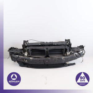 14-16 BMW F10 528i Radiator Support Bar Frame Reinforcement 51647332893 OEM