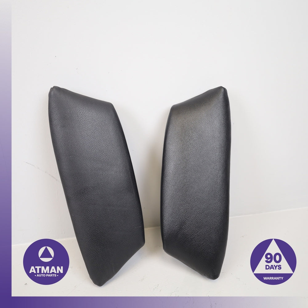 BMW F10 550i Front Left &amp; Right Seat Thigh Support Cushion Black OEM