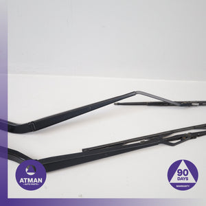 BMW F15 X5 Front Windshield Wiper Washer Arm Set 61617304069 OEM