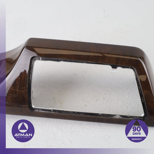 BMW E66 750i 750i Left Dashboard Cover Panel Trim Wood OEM