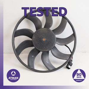 14-19 BMW F15 X5 X6 3.0L Engine Motor Radiator Cooling Fan Blade w/ Motor OEM