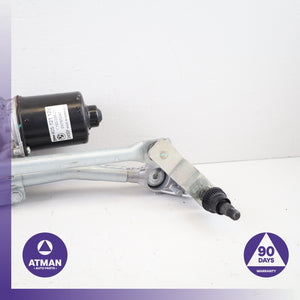 BMW E88 128i 135i Windshield Wiper Washer Motor w/ Linkage 61617192963 OEM