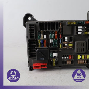 07-14 BMW E70 X5 X6 Rear Trunk Power Distribution Fuse Relay Box OEM