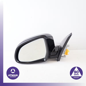 14-16 BMW F15 X5 Left Driver Side Rear View Door Mirror Black 51167364001 OEM
