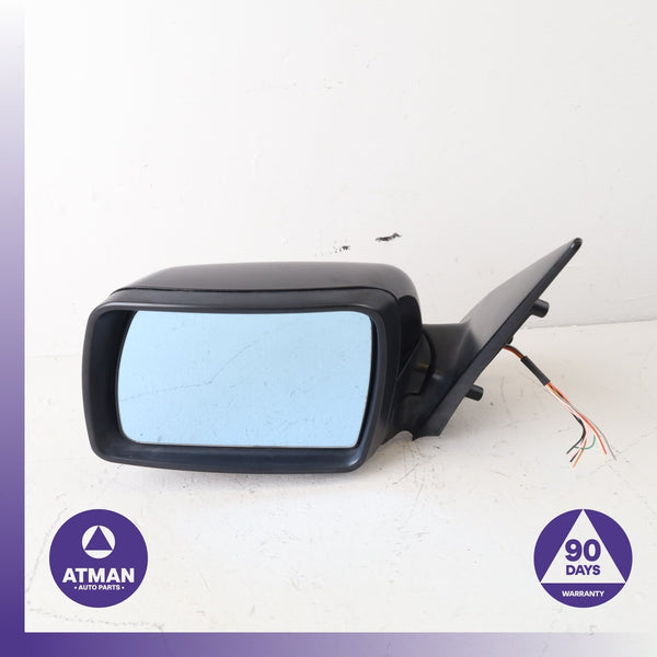 00-06 BMW E53 X5 Left Driver Side Rear View Door Mirror Black OEM