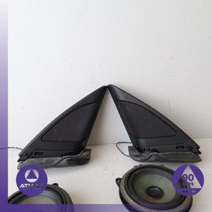 BMW F34 328i GT Hi-Fi Interior Speaker Tweeter Loudspeaker Set OEM