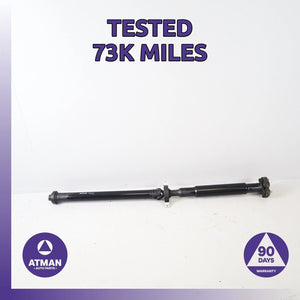 14-19 BMW F15 X5 X6 xDrive AWD Rear Axle Driveshaft Drive Shaft Propeller OEM