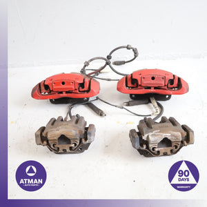 02-10 BMW E64 650i 545i 745i Front & Rear Brake Caliper Cover Set OEM
