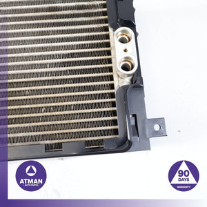 14-19 BMW F86 X6M X5M S63 4.4L V8 Engine Auxiliary Oil Cooler Radiator OEM 80k