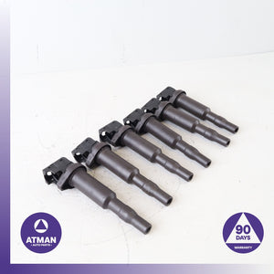 BMW E90 335i 550i Ignition Coil Coils Set of 6 12135A06753 OEM
