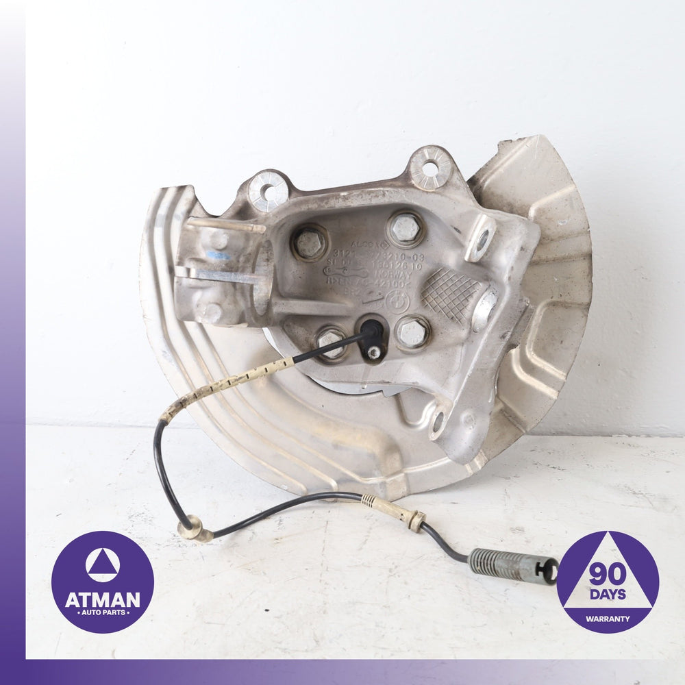 06-16 BMW E90 335i 128i Front Right Side Spindle Knuckle Hub w/ Shield OEM