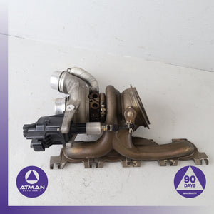 16-21 BMW F36 430i X3 X4 230i 2.0L Turbo Turbocharger Manifold 7637563 OEM — photo 2