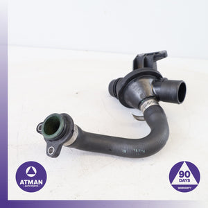 BMW F34 328i GT 320i Engine Thermostat Housing w/ Water Hose 8635689 OEM
