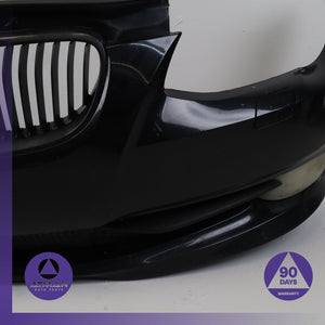 11-13 BMW E92 328i 335i Base Front Bumper Cover Panel Black 7256083 OEM