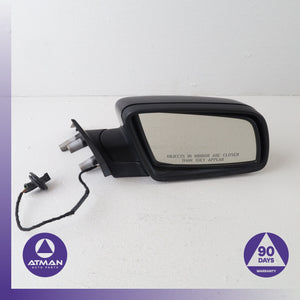 08-10 BMW E60 528i 535i Right Rear View Door Mirror Black OEM