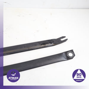 BMW E88 128i 135i Front Right &amp; Left Bay V Brace Support Strut Set OEM