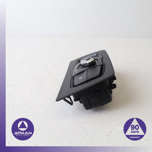 BMW F34 328i GT Headlight Fog Light Switch Control Module w/ Trim OEM